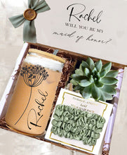 Load image into Gallery viewer, Personalized Bridesmaid Tumbler Gift| Personalized Gift for Her| Gift Box for Her