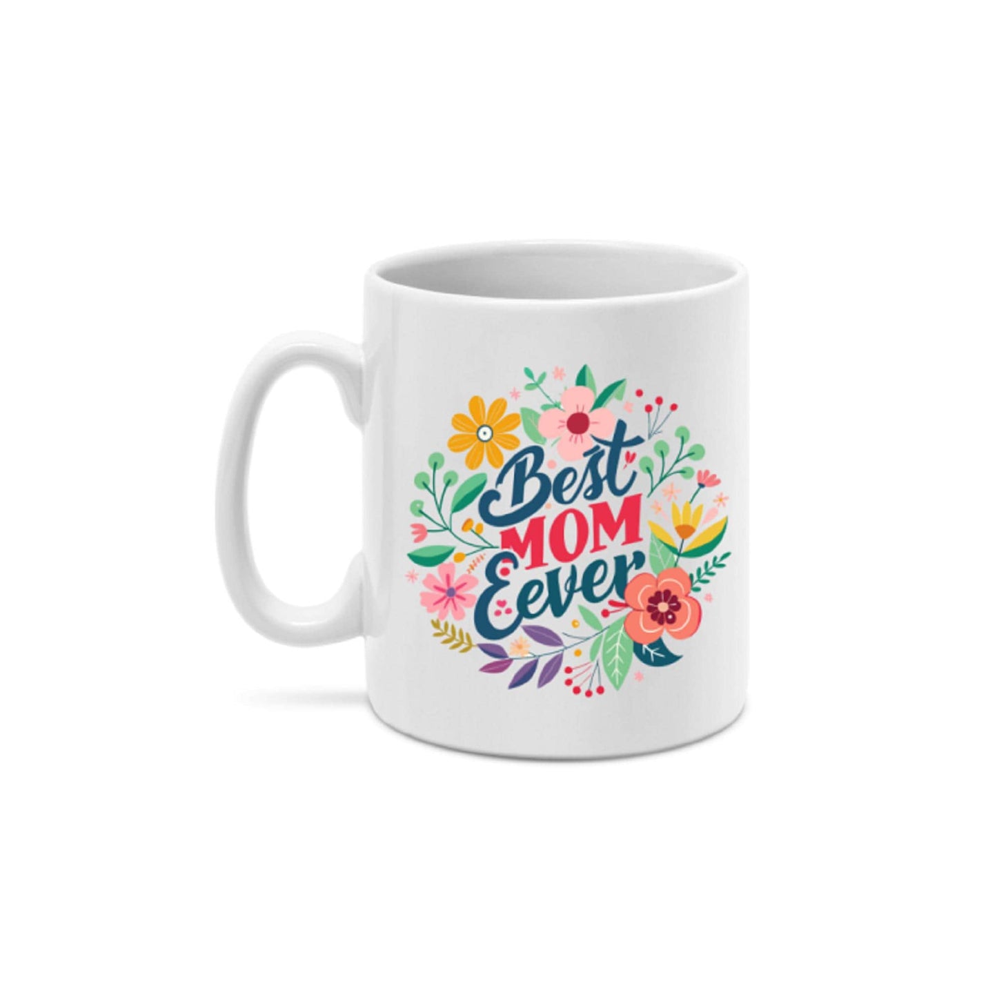 White Ceramic Sublimation Coffee Mug with Orange Inside/Handle - 11oz., Quantity 12