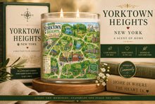 Load image into Gallery viewer, Custom Hometown Map Candle | Personalized Town Map Gift | Housewarming Gift | Realtor Closing Gift | New Home Gift | Soy Candle