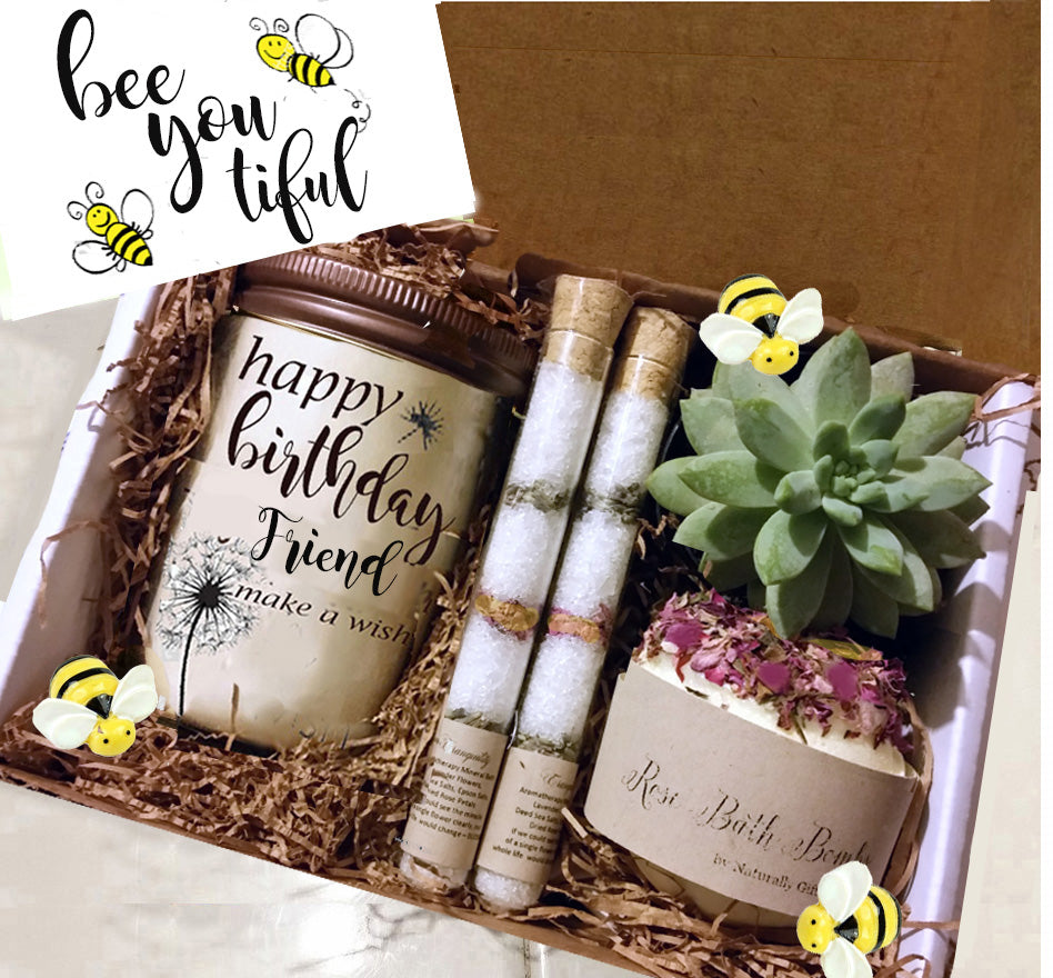 Bee Happy Bee Themed Gift Basket