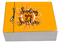 Load image into Gallery viewer, Sending You Sunshine Gift Box, Live Succulent Gift, Friendship Gift, Thinking of You Gift, Send a Gift, Care Package - Naturally GiftedNY