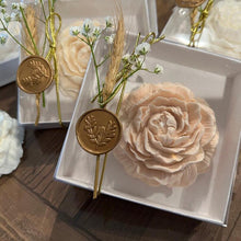 Load image into Gallery viewer, Peony Soap, Flower Soap, Handmade Goat's Milk Soap, Birthday Gifts for her, Send A Gift, Best Friend Birthday, Sister Gift - Naturally GiftedNY