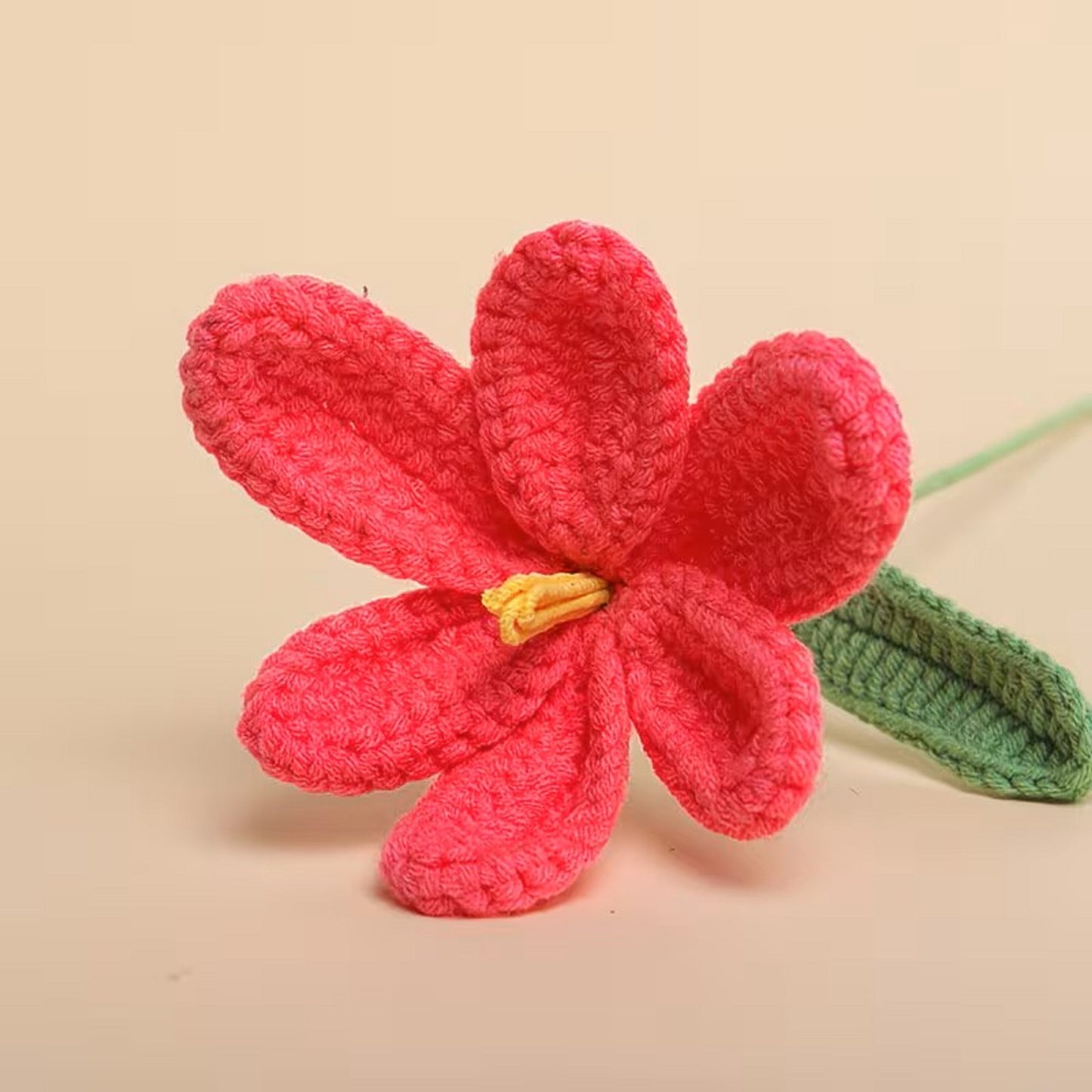 Handmade Crochet Tulip Boxes, Pastel Colors, Lasting Floral Gift