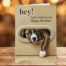 Load image into Gallery viewer, 3D Dog &amp; Cat Greeting Cards with Faux Fur Paws | Handmade Pop-Up Pet Cards for Animal Lovers
