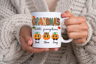 Halloween Fall Birthday, New grandma gift, First Grandma gift, Custom Grandma gift, Personalized Gift for Grandma, Grandma Fall Birthday