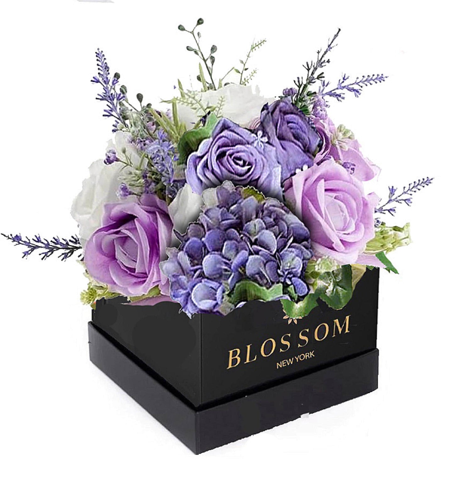 Soap Flower Gift Box, Custom Forever Set for Birthdays and Special Occasions