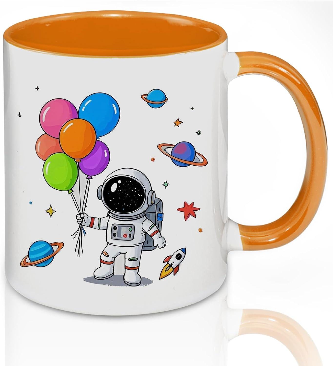 Sublimtion Blanks Ceramic White  Coffee Mugs , 11OZ Sublimation Cups, 6