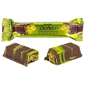 Viral Dubai Chocolate Pistachio Cream Filling | Internet Famous Trending Dessert | Premium Chocolate Bar | Luxury Middle Eastern Sweet Treat