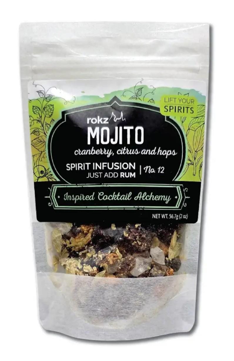 Mojito infusion flavor pack, Liquor Infusion, DIY Cocktail Martini, Unique Father's Day Gift, Gift for Men gift  him, Birthday gift for her
