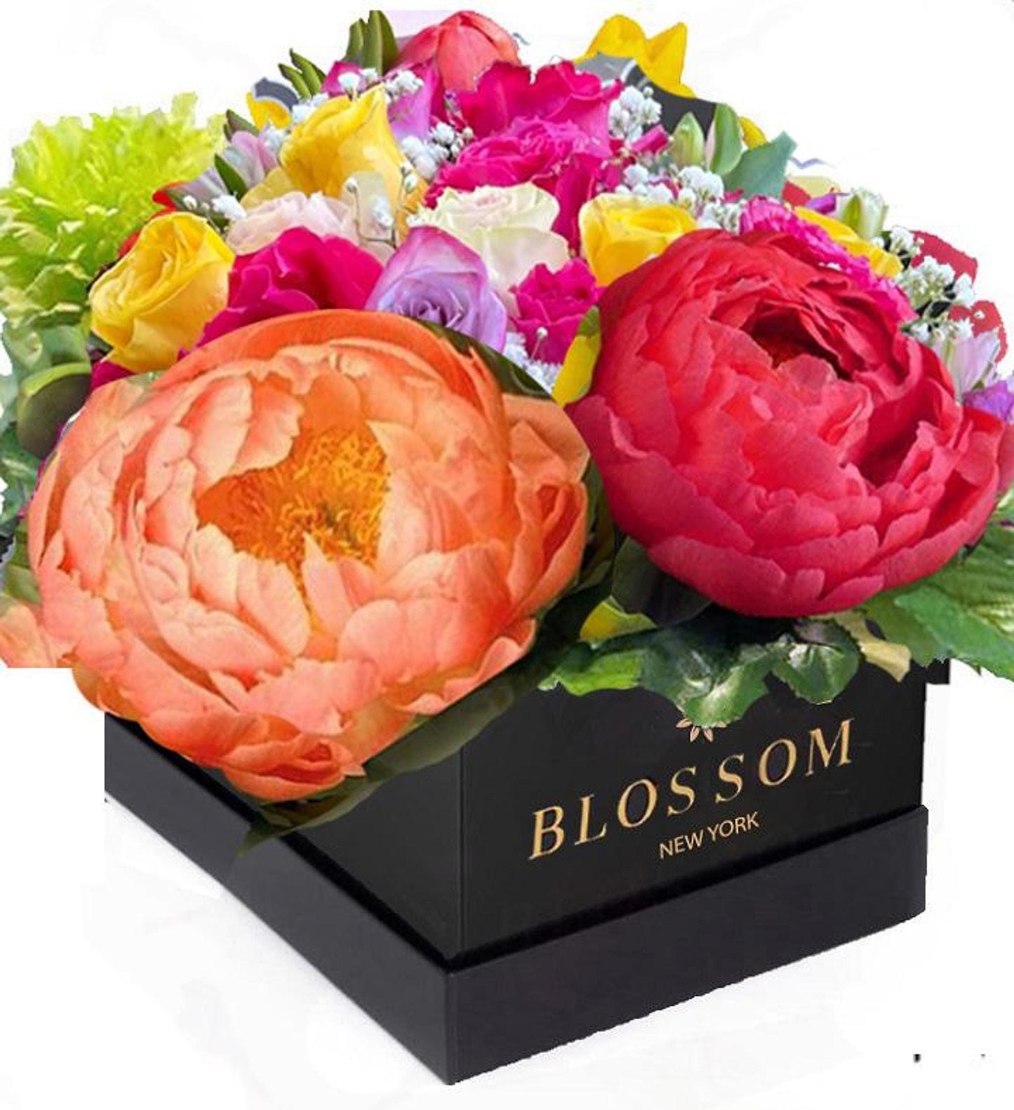 Soap Flower Arrangement, Forever Handmade in Colorful Box
