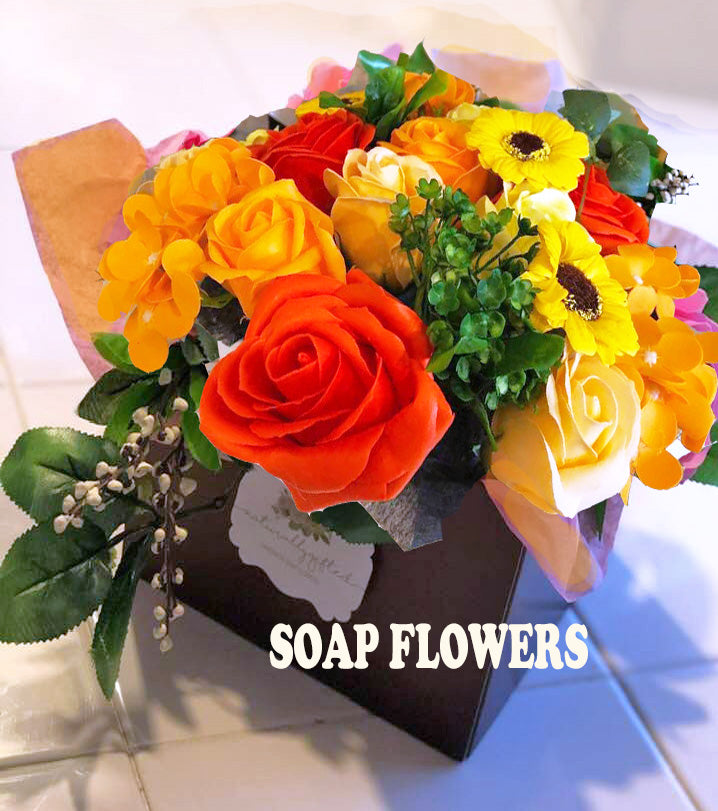 Soap Flower Gift Box - Naturally GiftedNY