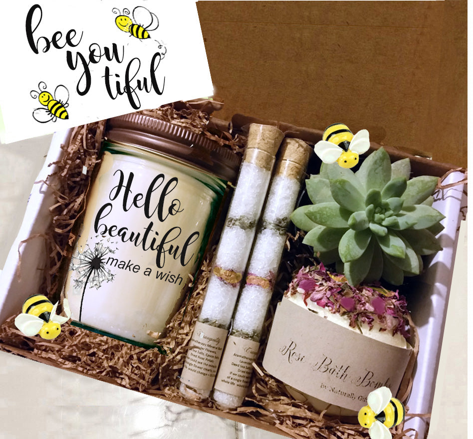 Birthday Gifts For Women Best Friend -relaxing Spa Gift Box Basket