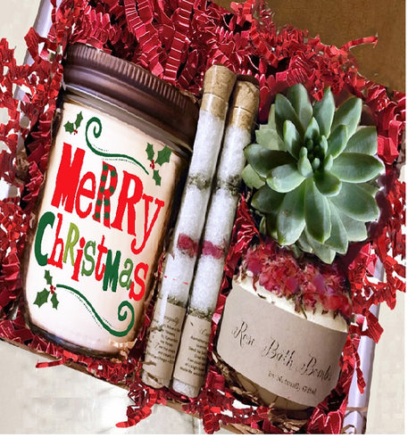Christmas Spa Gift Box - Naturally GiftedNY