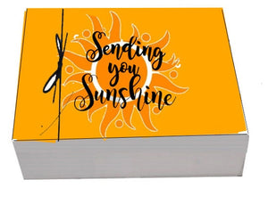 Sending You Sunshine Gift Box, Live Succulent Gift, Friendship Gift, Thinking of You Gift, Send a Gift, Care Package - Naturally GiftedNY