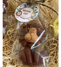 Load image into Gallery viewer, Baby Shower favors, Boy Safari Decorations, Wild One Animals Birthday Gift Girl, Giraffe Lion Elephant Party Favors - Naturally GiftedNY
