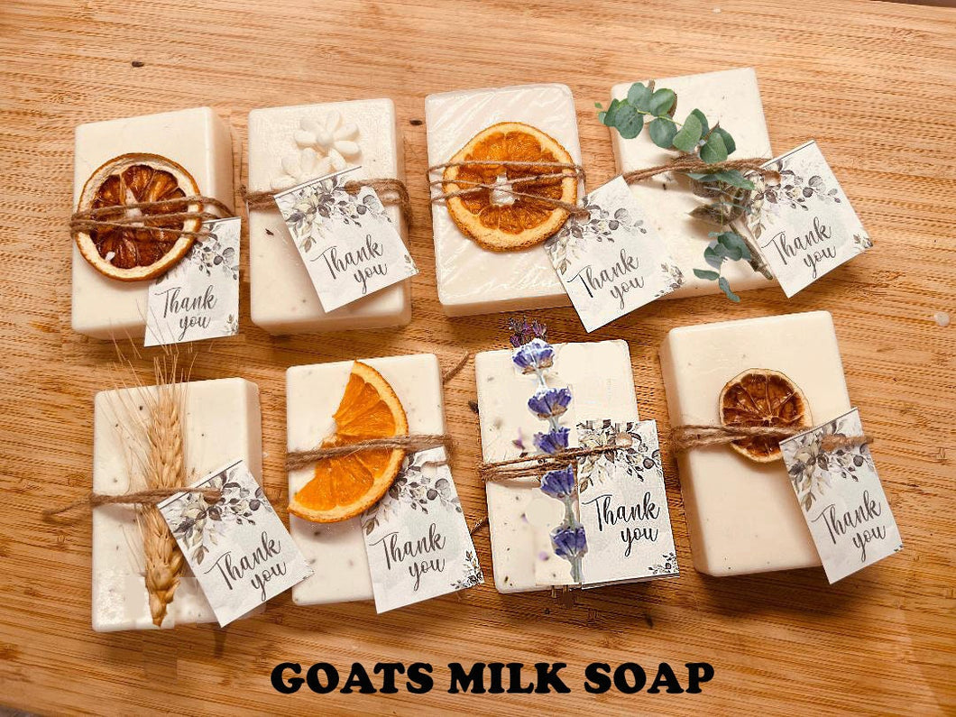Goat's Milk Soap Favors, Wedding favors, Shower Favors, Send a Gift - Naturally GiftedNY